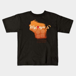 Orange Twist Shirt Kids T-Shirt